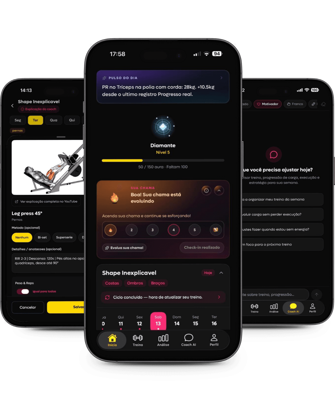 SelfShapeAI: o app de treino com IA que monta, ajusta e explica seu treino com contexto real